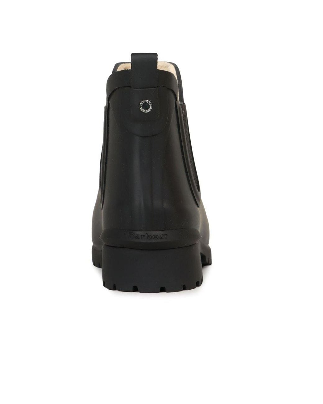 Barbour Black Kirkton Ankle Wellingtons