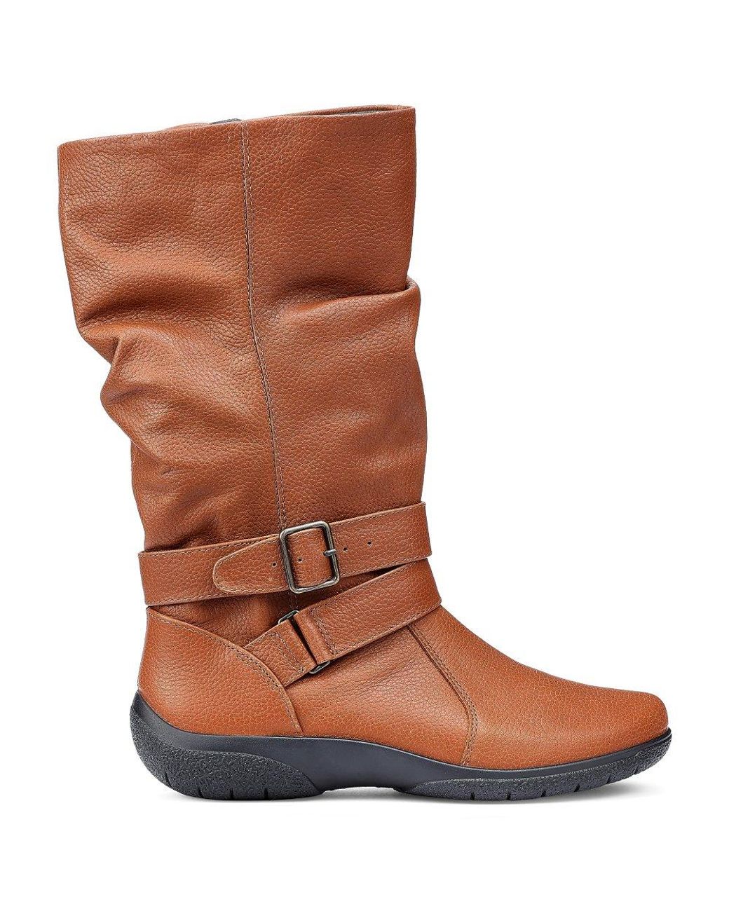 Hotter Brown Ballinderry Extra Wide Boots