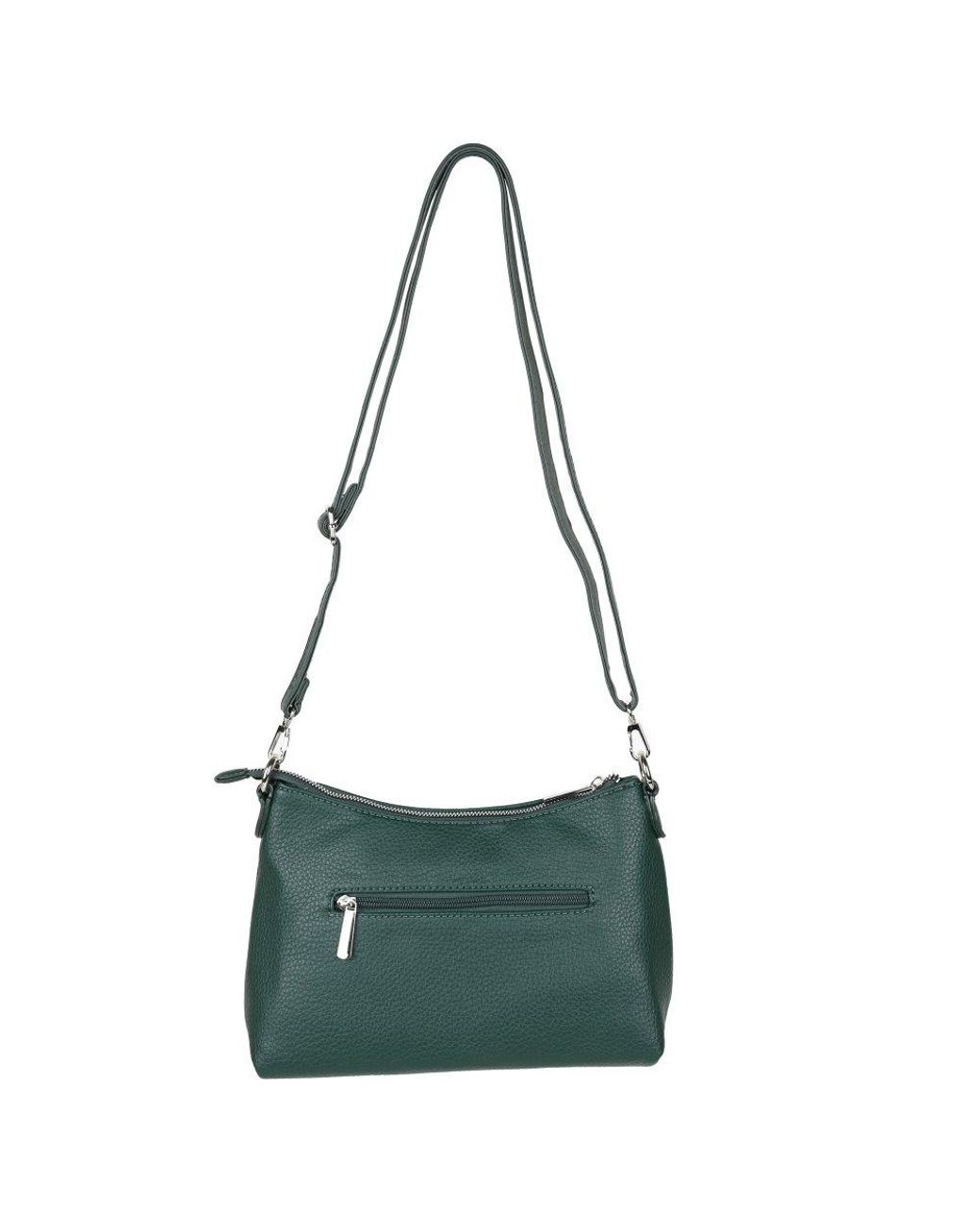 David Jones 5902-1 Green Tote Bag - Accessories from North Shoes UK