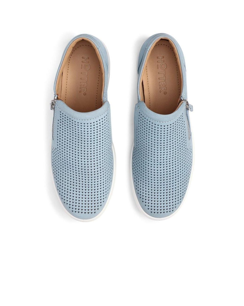 Hotter Blue Daisy Extra Wide Fit Trainers