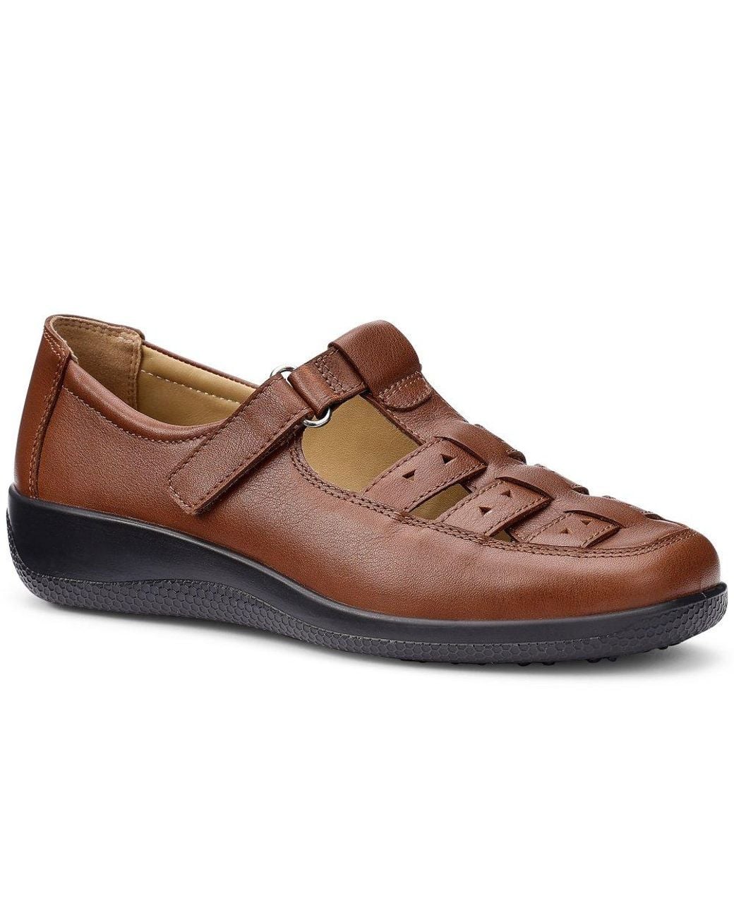 Hotter Brown Teagan Wide Fit Shoes