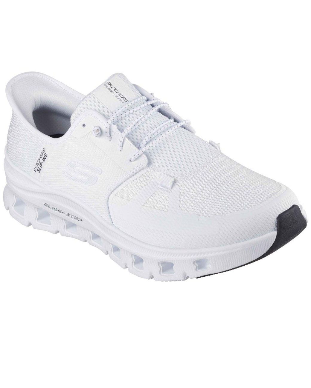 Skechers White Glide-Step Pro Trainers for men