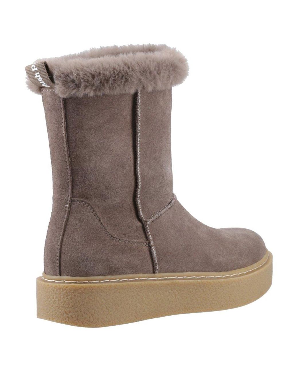 Hush Puppies Brown Becca Calf Boots