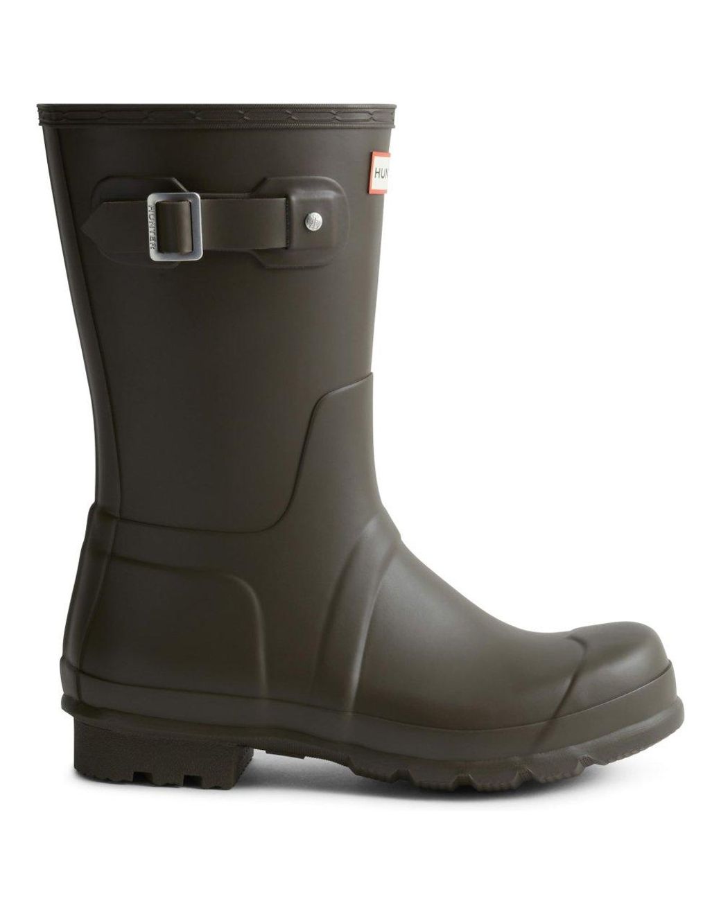 Hunter Green Original Short Wellingtons for men