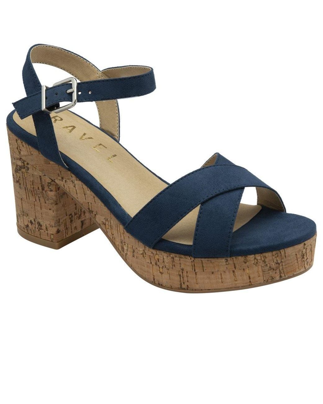 Ravel Blue Ghent Heeled Sandals