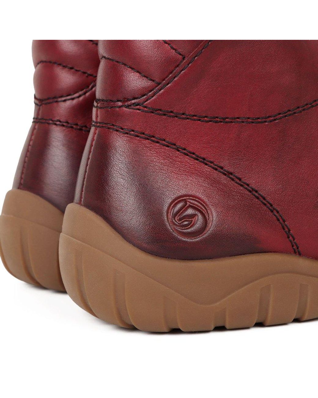 Remonte Brown Troop Ankle Boots