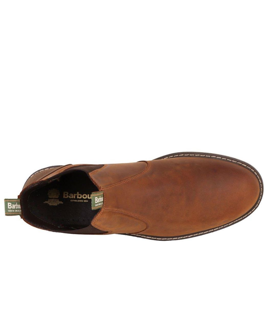 Barbour Brown Embleton Chelsea Boots for men