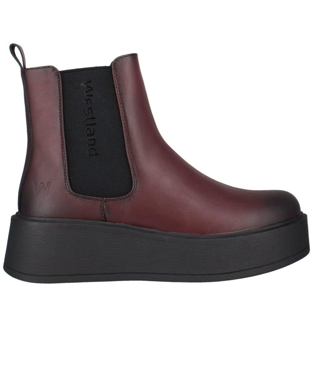 Westland Purple Gemma 01 Chelsea Boots