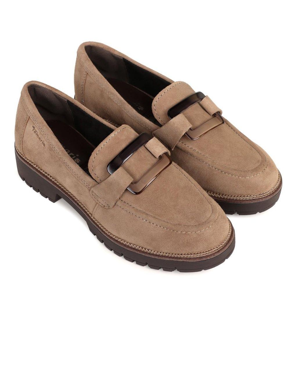 Tamaris Brown Primrose Loafers