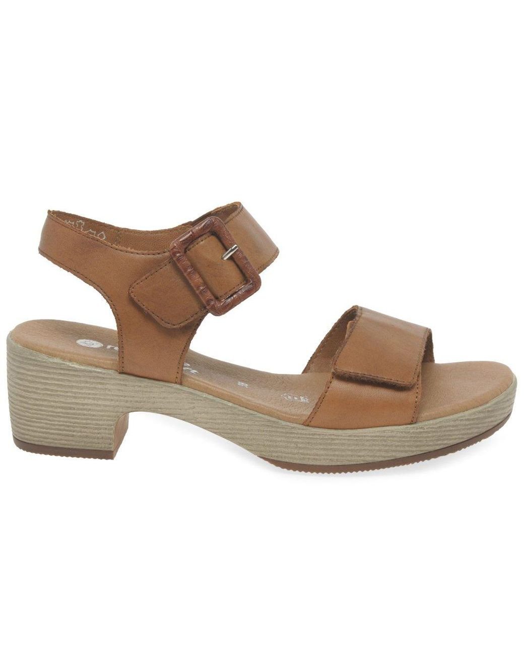 Remonte Calar Sandals in Brown | Lyst Australia