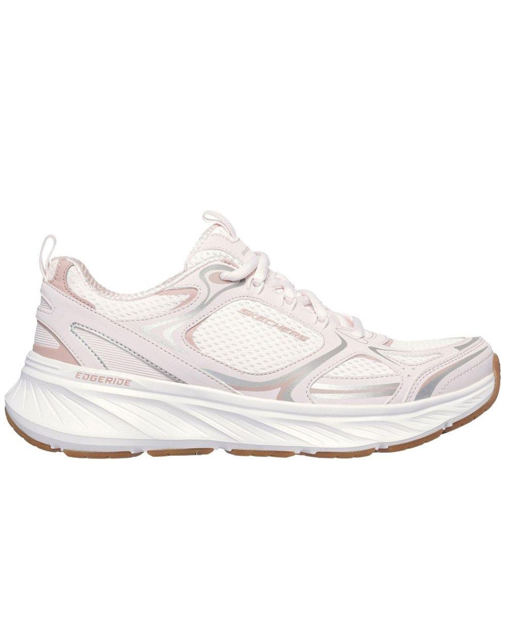 Skechers White Edgerise Eclipse Trainers