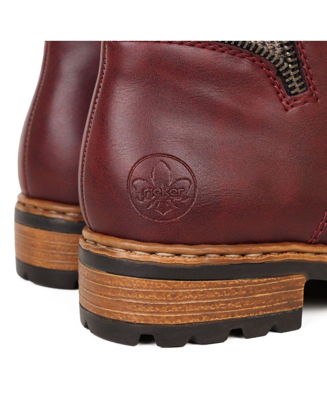 Rieker Brown Brompton Ankle Boots