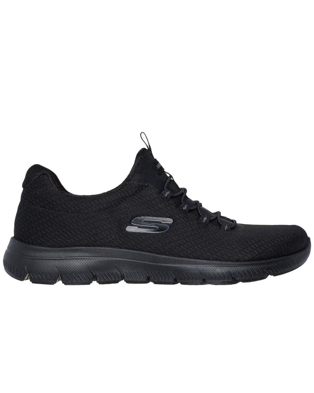 Skechers Black Summits Summer Blush Trainers