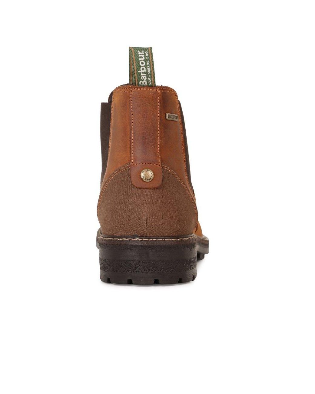 Barbour Brown Embleton Chelsea Boots for men