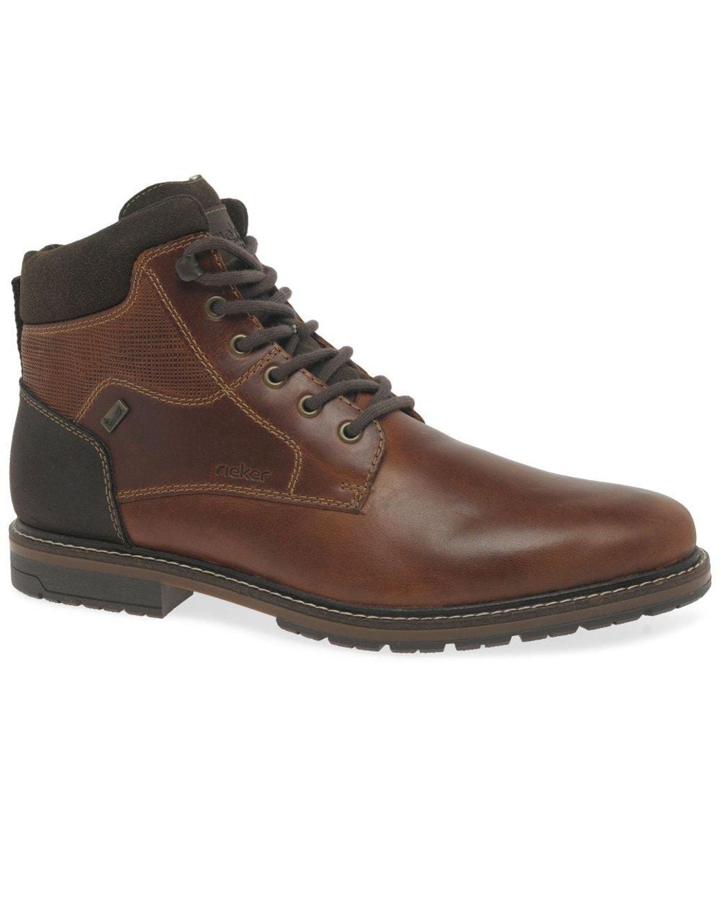 Rieker Brown Lennox Boots for men