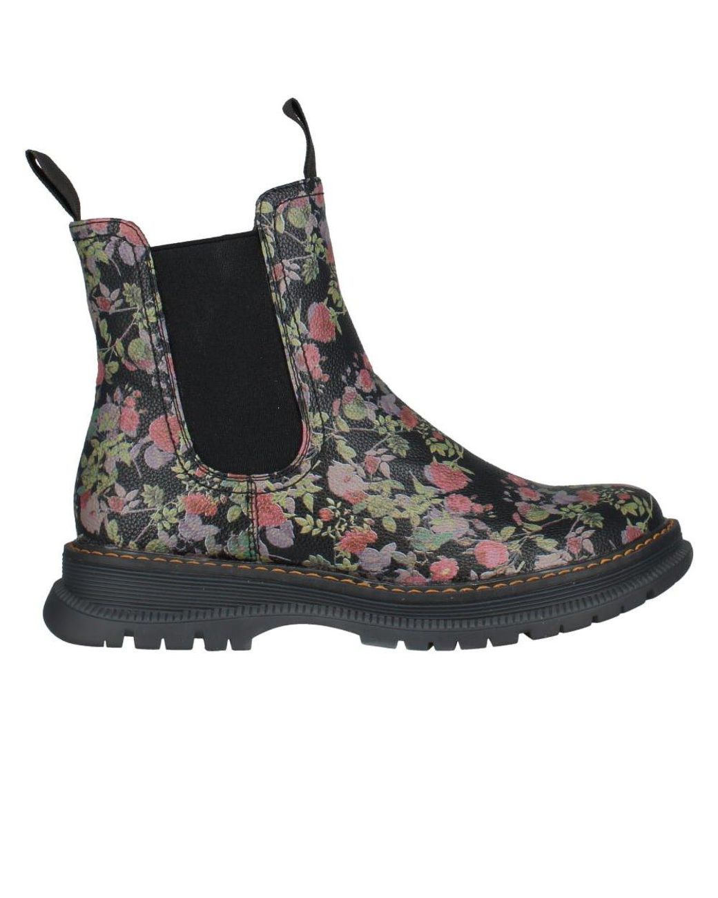 Westland Black Peyton 05 Floral Chelsea Boots