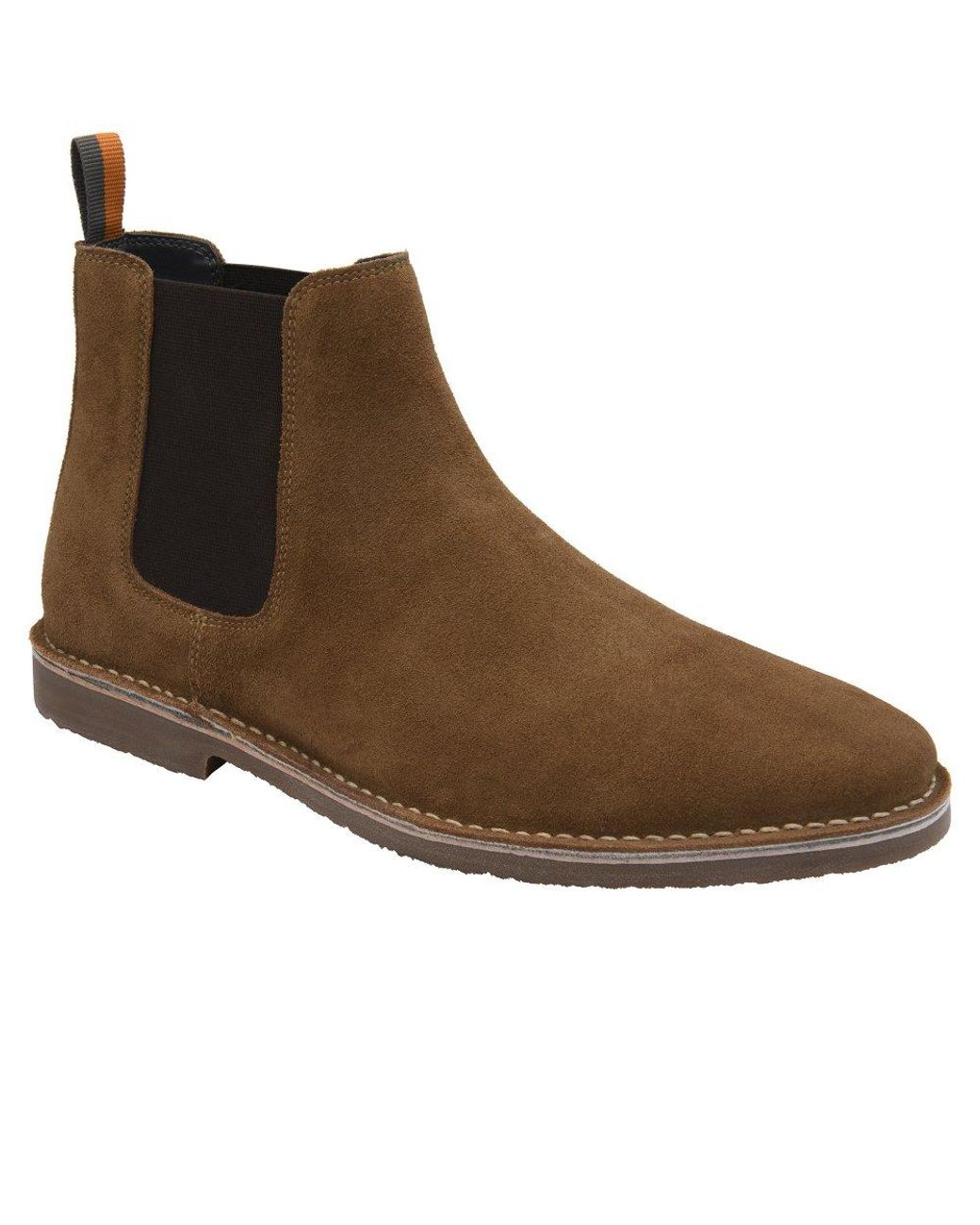 Frank Wright Brown Whipp Chelsea Boots for men