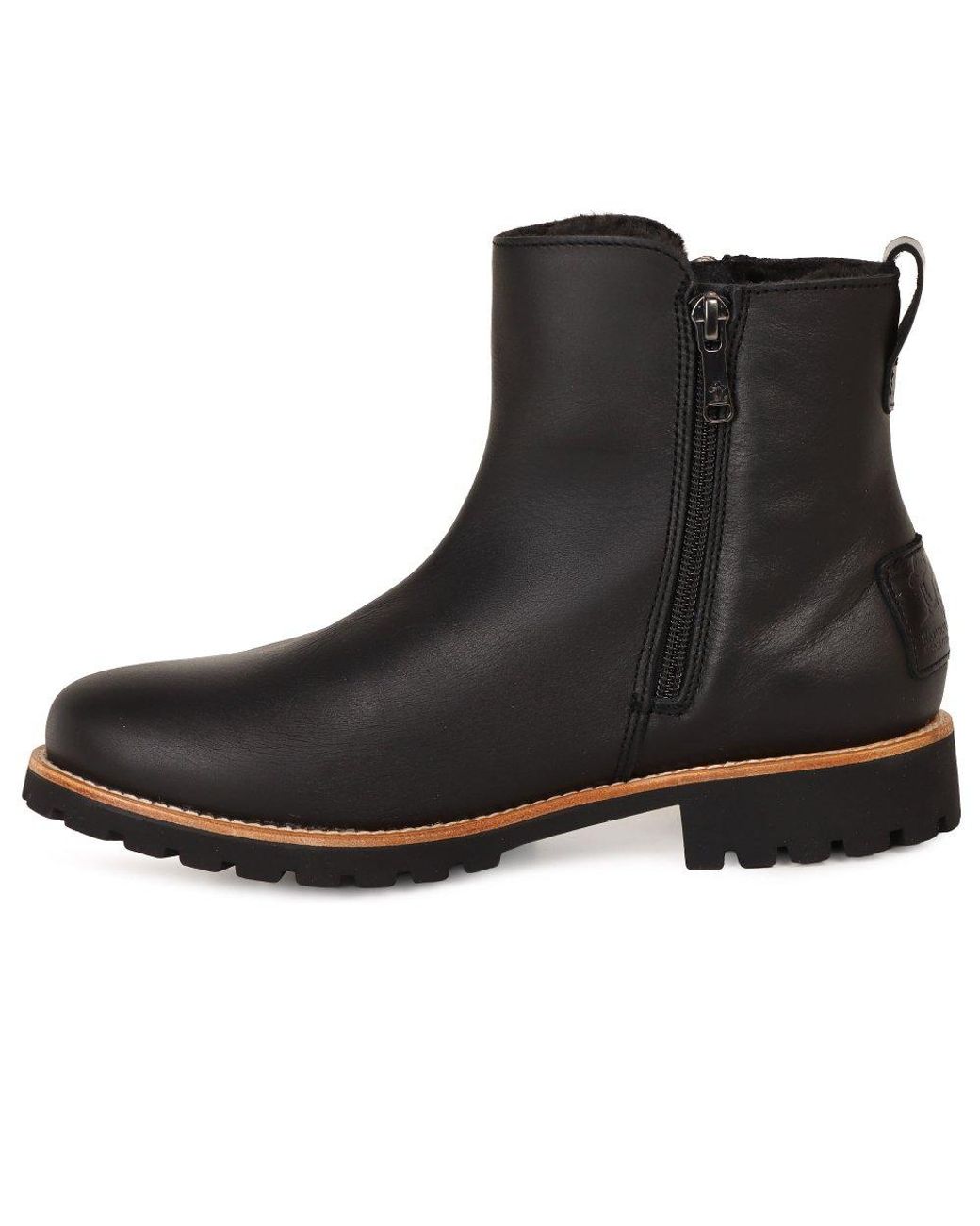 Panama Jack Black Fiore Trav B1 Ankle Boots