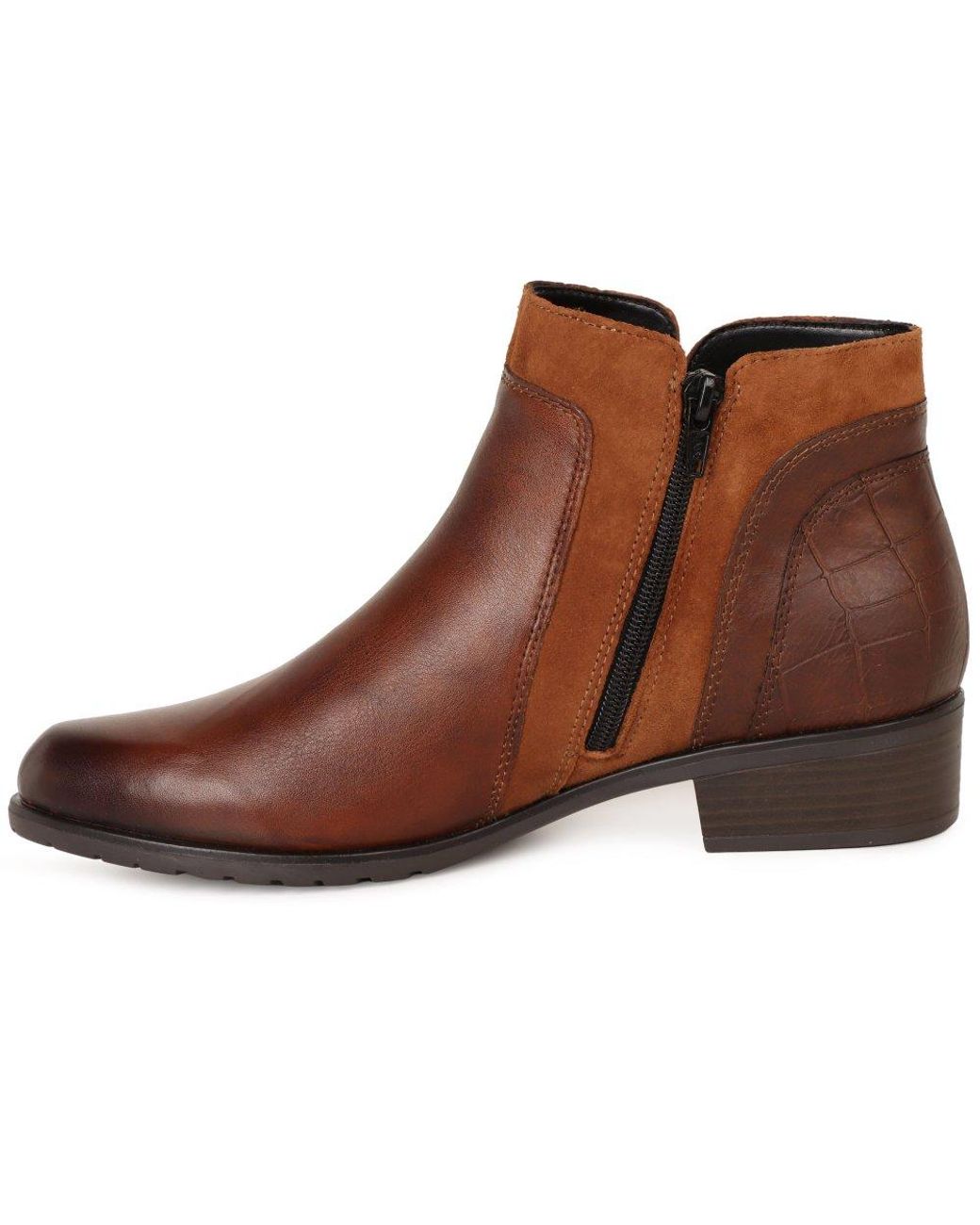 Remonte Brown Macy Ankle Boots