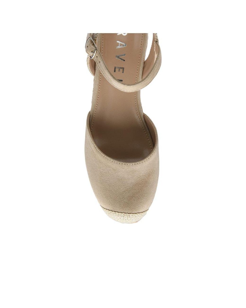 Ravel White Denwick Espadrille Wedges