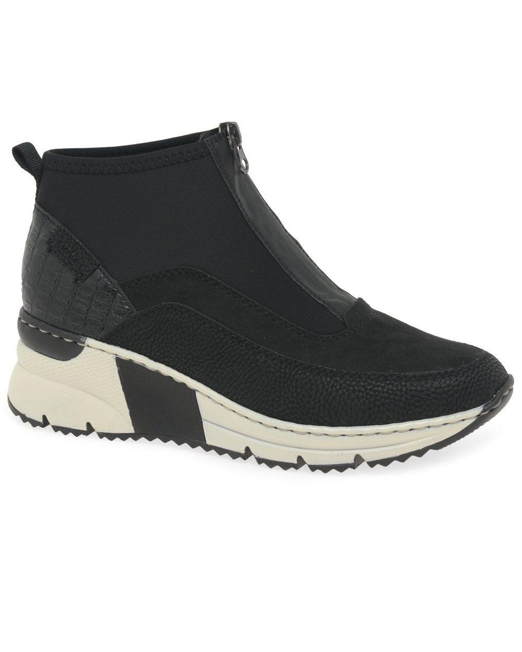 Rieker Greece Ankle Boots in Black | Lyst Canada