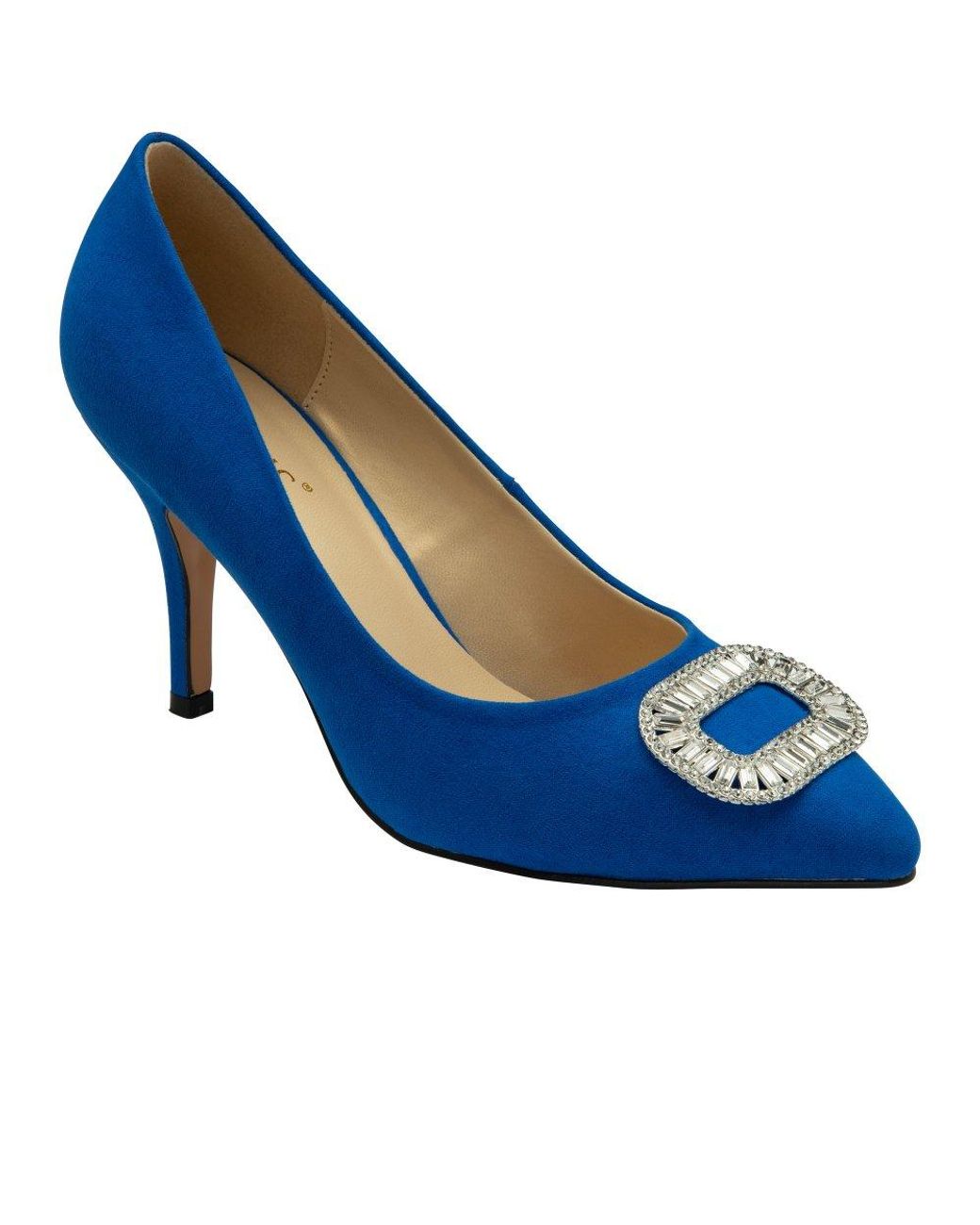 Lotus Blue Florina Court Shoes