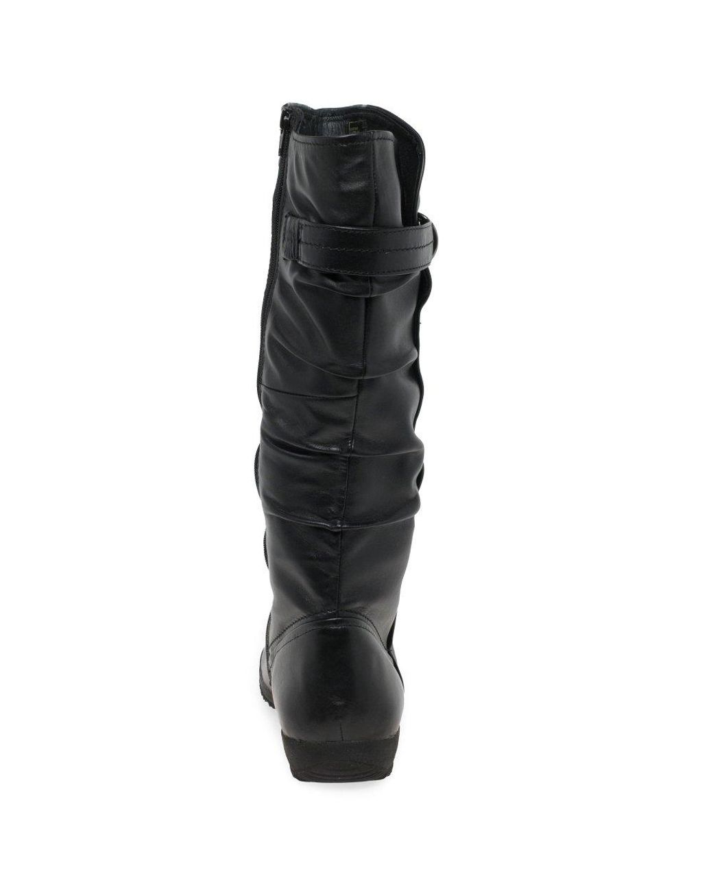 Josef Seibel Black Naly 23 Long Boots
