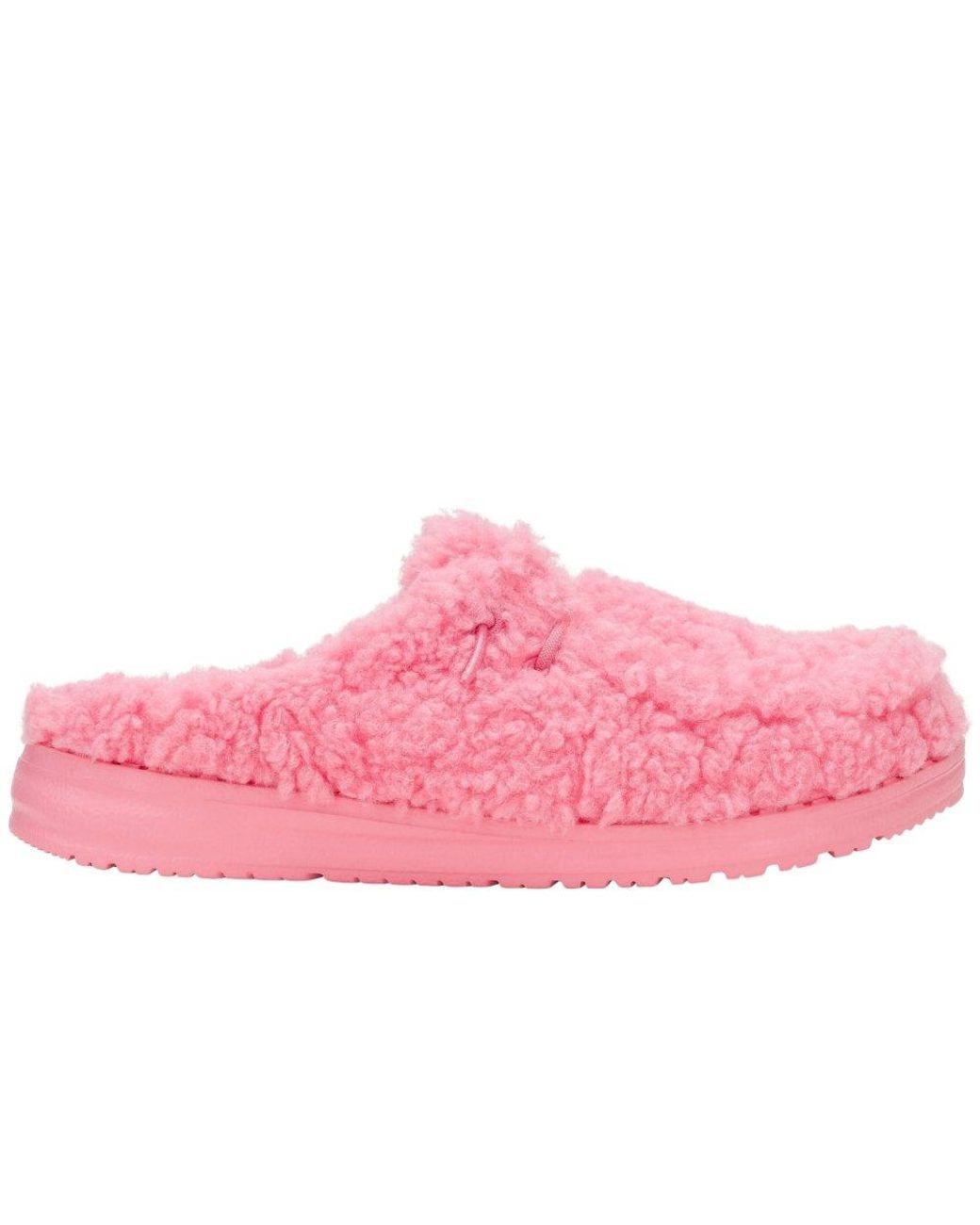 HeyDude Pink Wendy Slippers