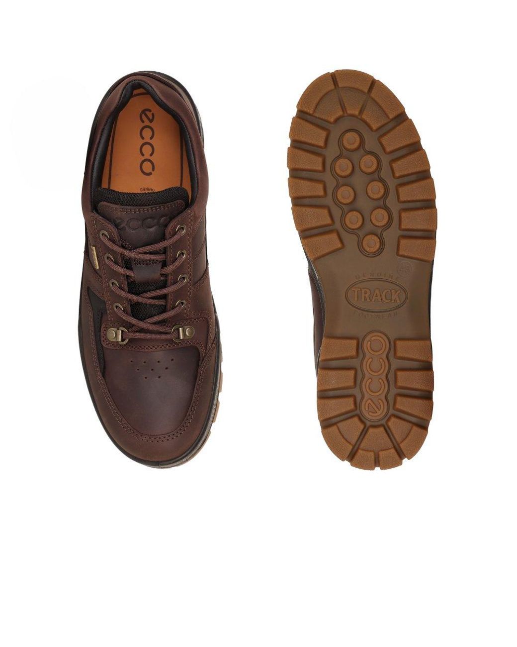 Ecco Brown Track 25 M Low Cut Walking Shoes for men