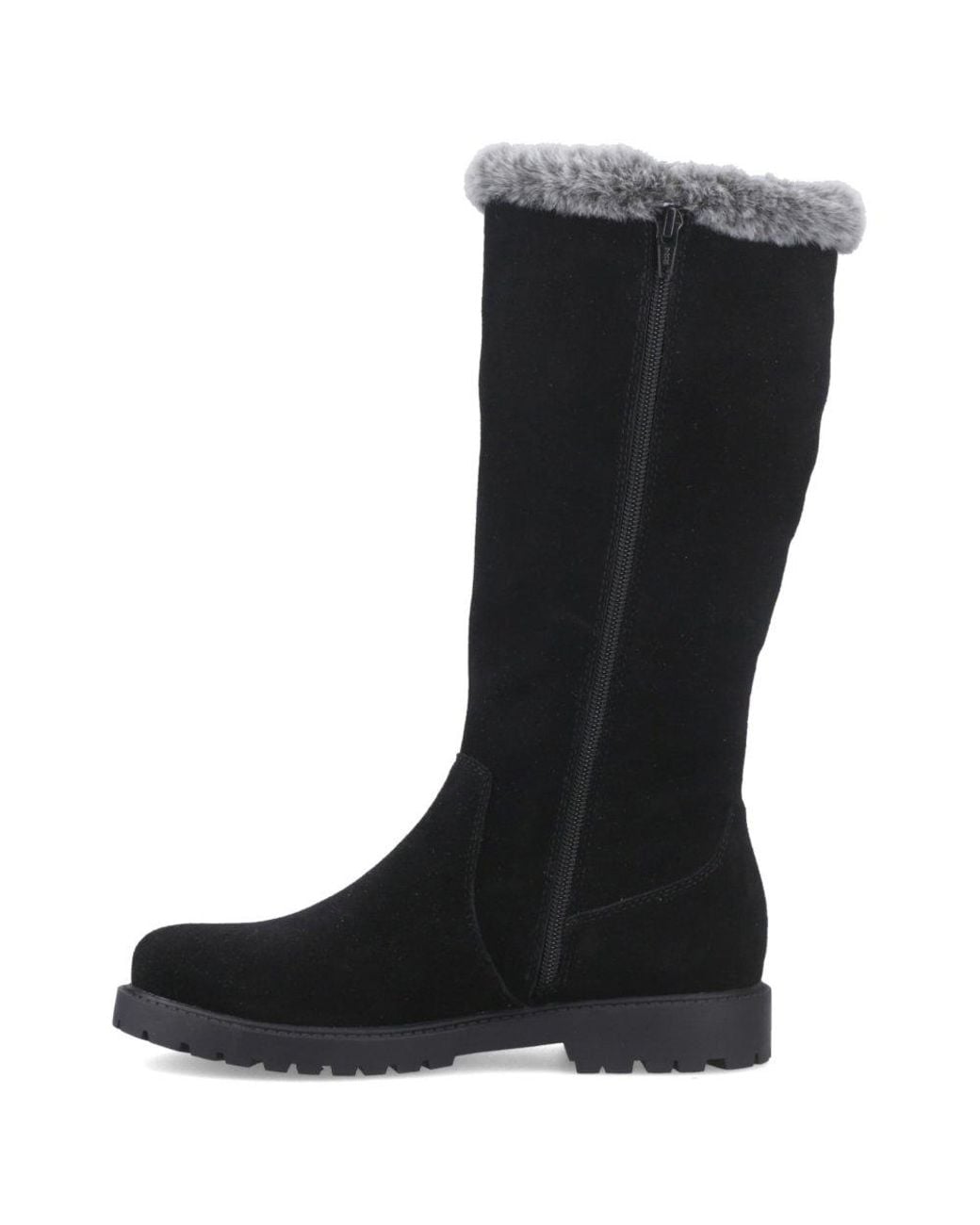 Hush Puppies Black Honor Knee High Boots