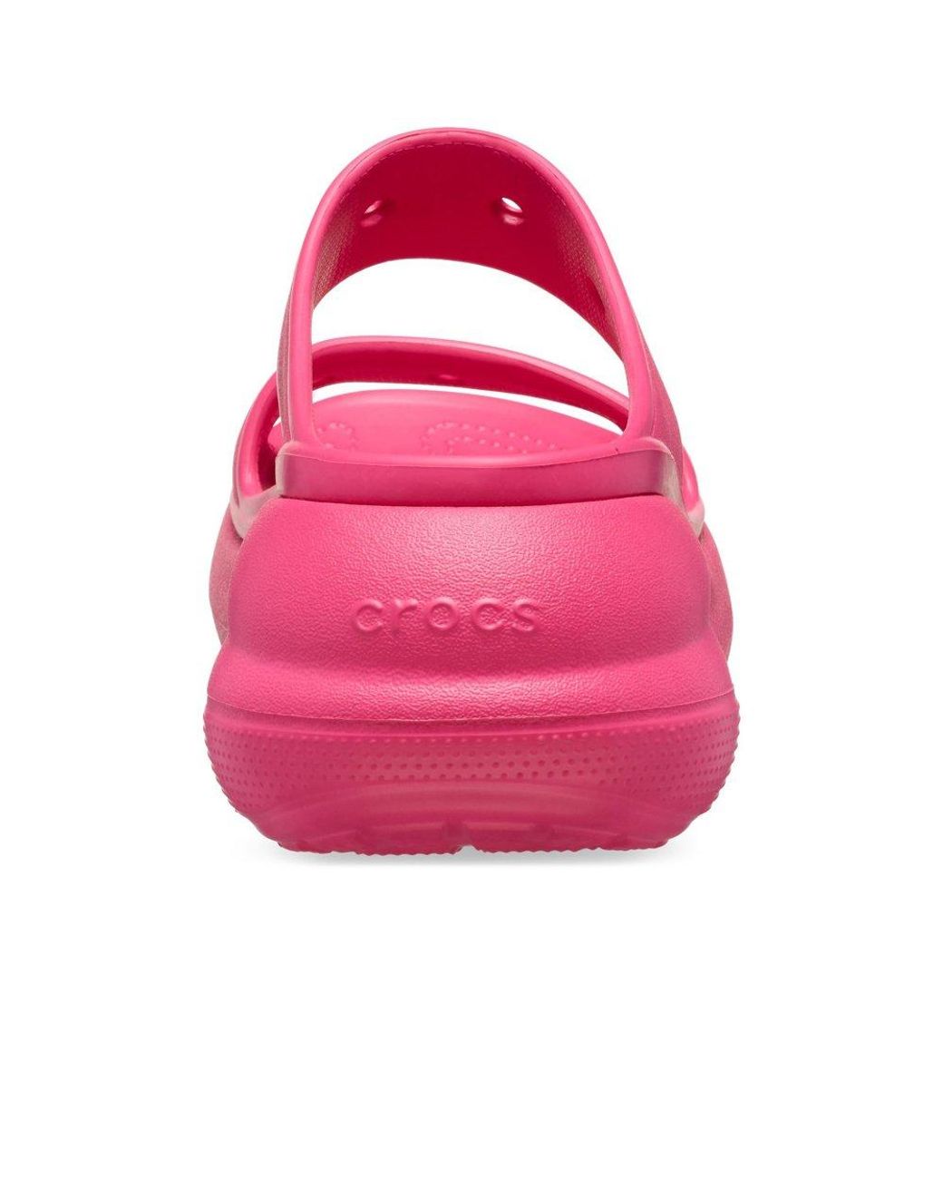 CROCSTM Pink Classic Crush Sandals