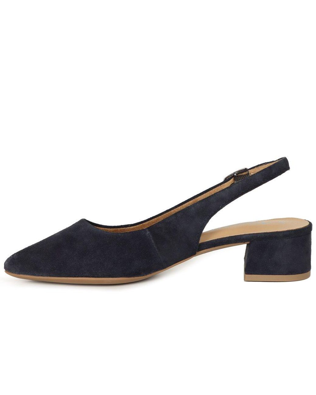 Tamaris Pink Magnolia Slingback Court Shoes