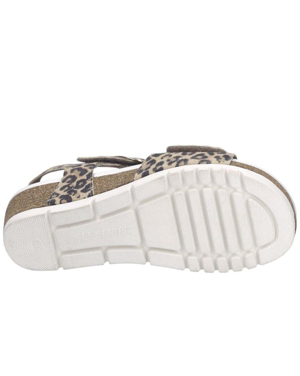 Josef Seibel Black Quinn 16 Wedge Sandals (Schwarz)