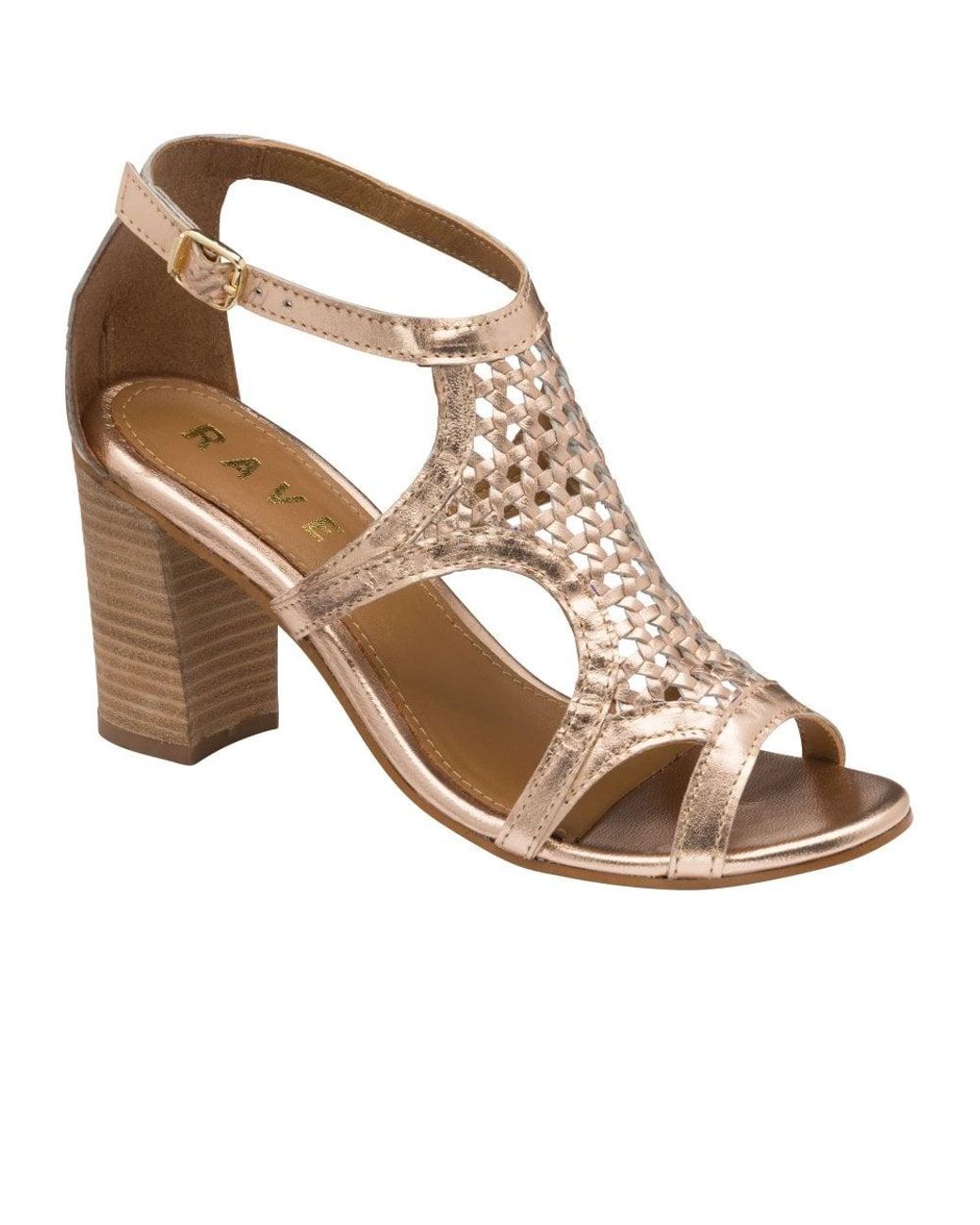 Ravel Metallic Coreen Heeled Sandals