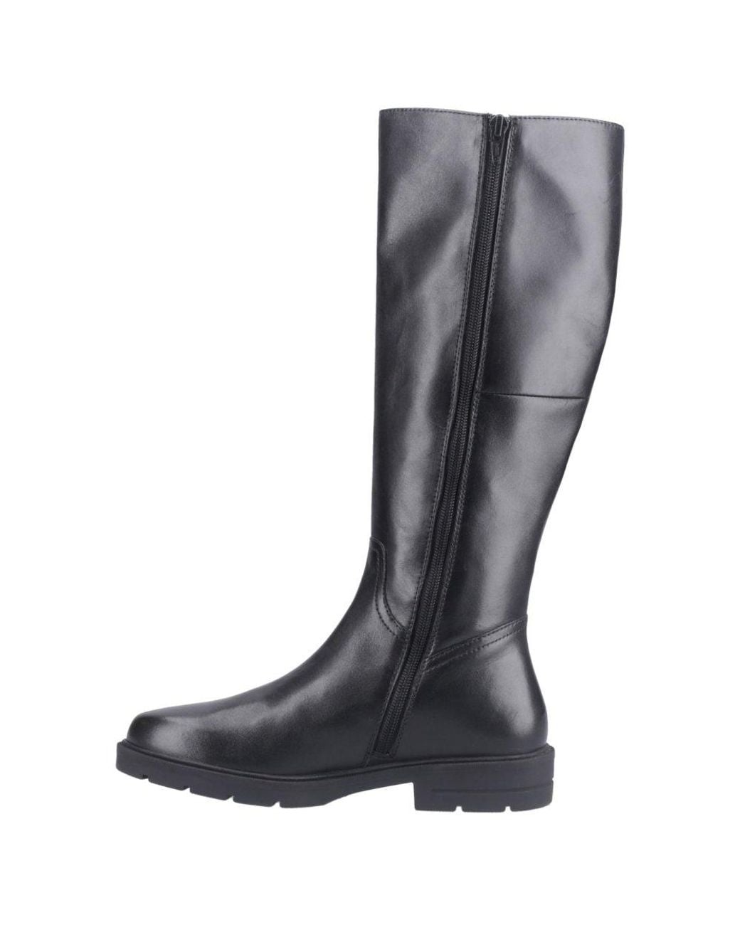Hush Puppies Black Tallulah Knee High Boots