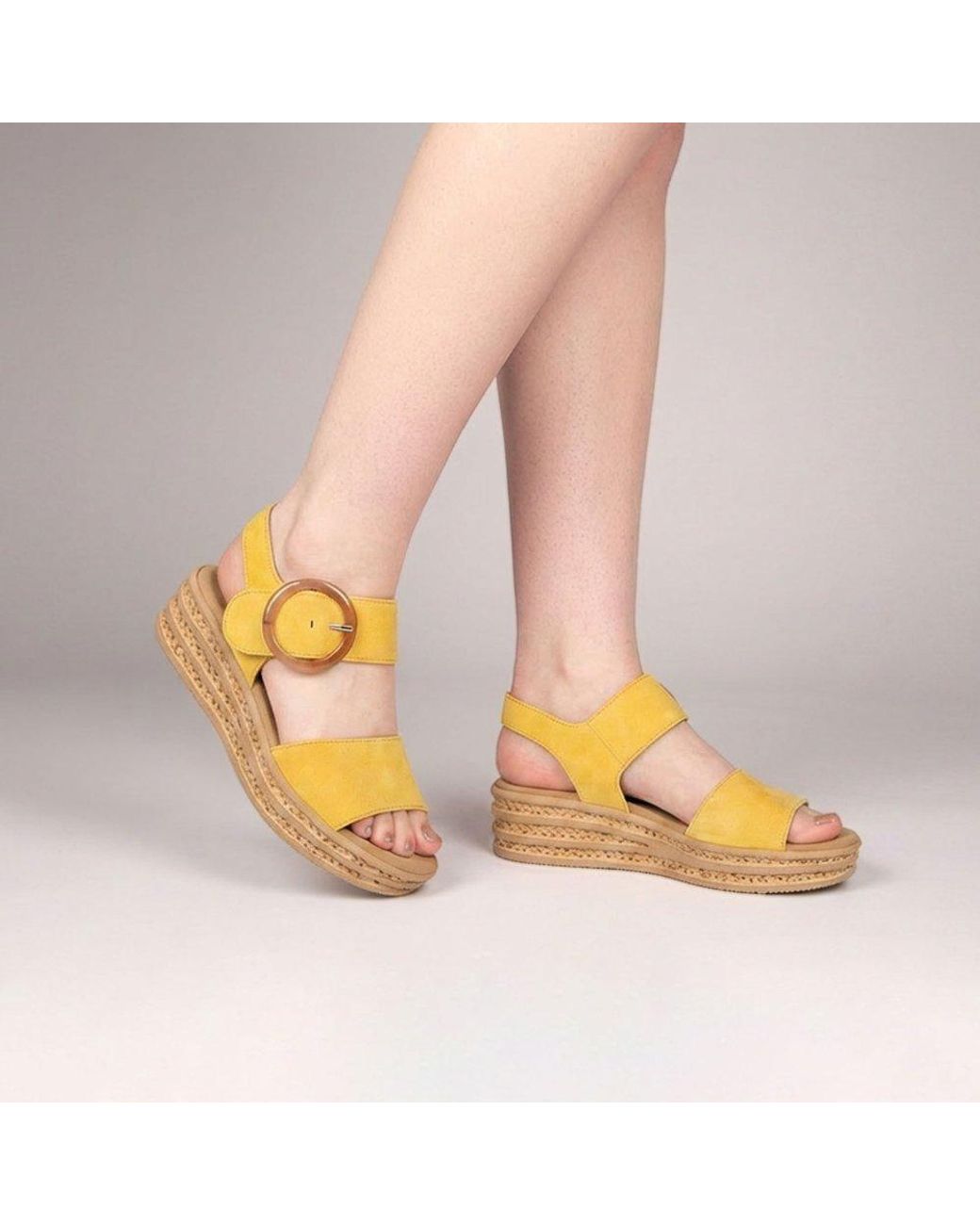 Gabor Metallic Andre Sandals