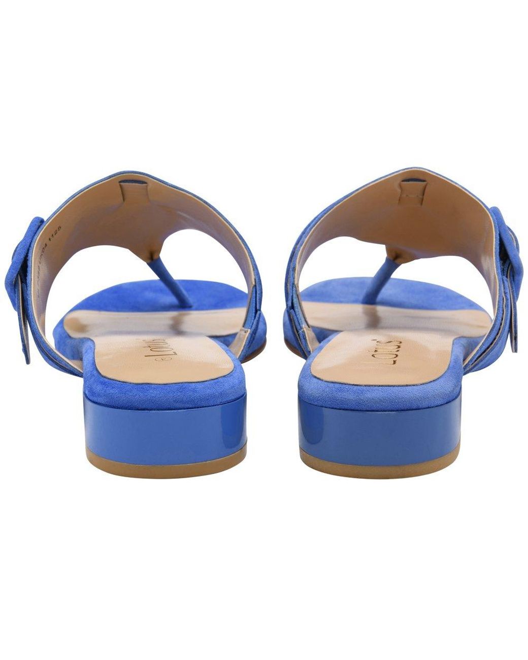 Lotus Blue Vittoria Toe Post Sandals