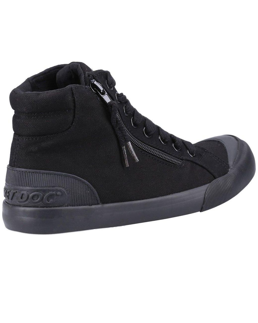 Rocket Dog Blue Jazzin Hi 12A Canvas Trainers