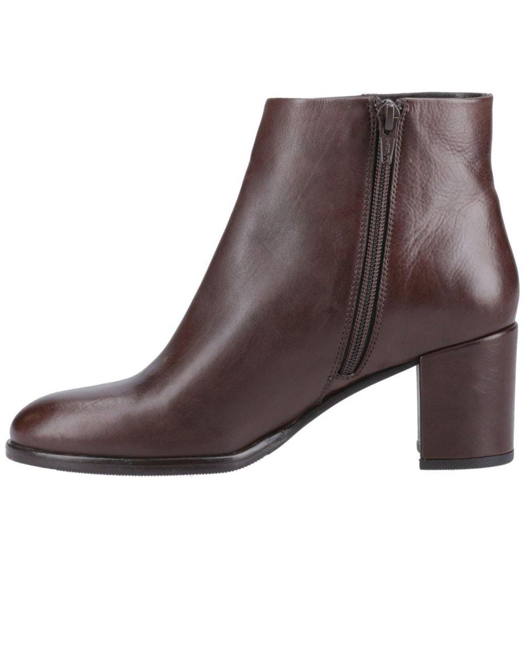 Hush Puppies Brown Claridy Ankle Boots