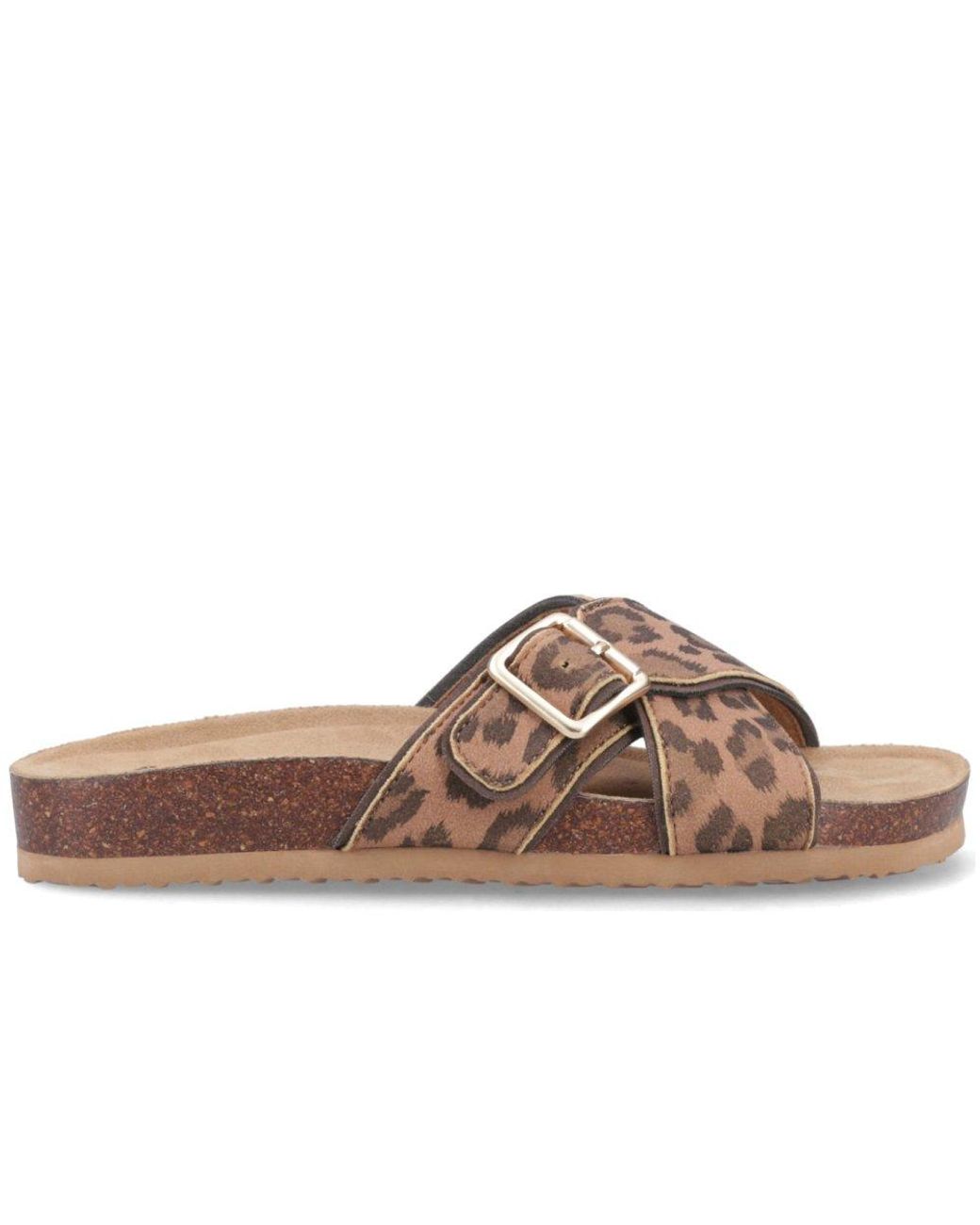 Rocket Dog Brown Annie Tigg Leopard Sandals