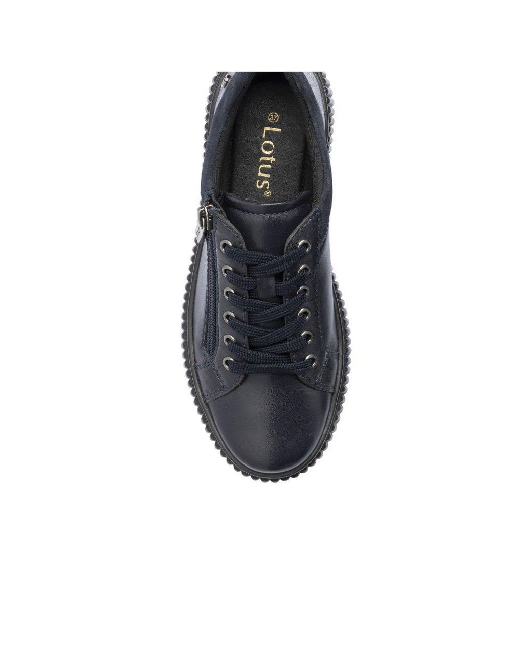 Lotus Black Juna Trainers
