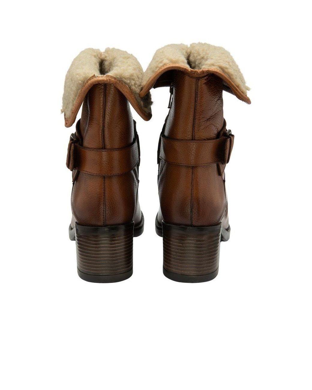 Lotus Brown Osmond Calf Boots