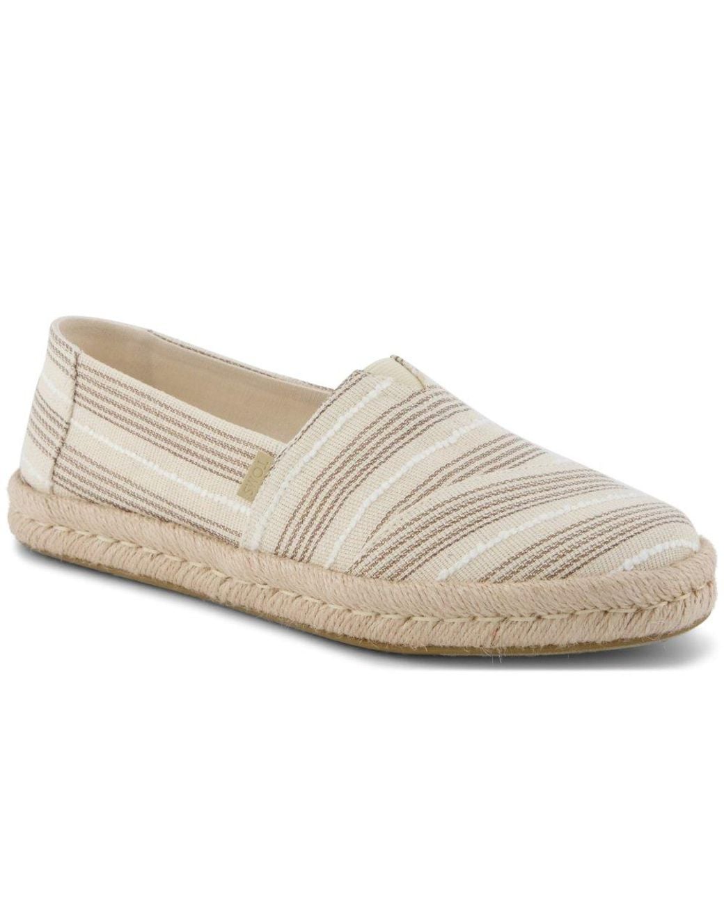 TOMS White Alpargata Rope 2.0 Slip On Shoes