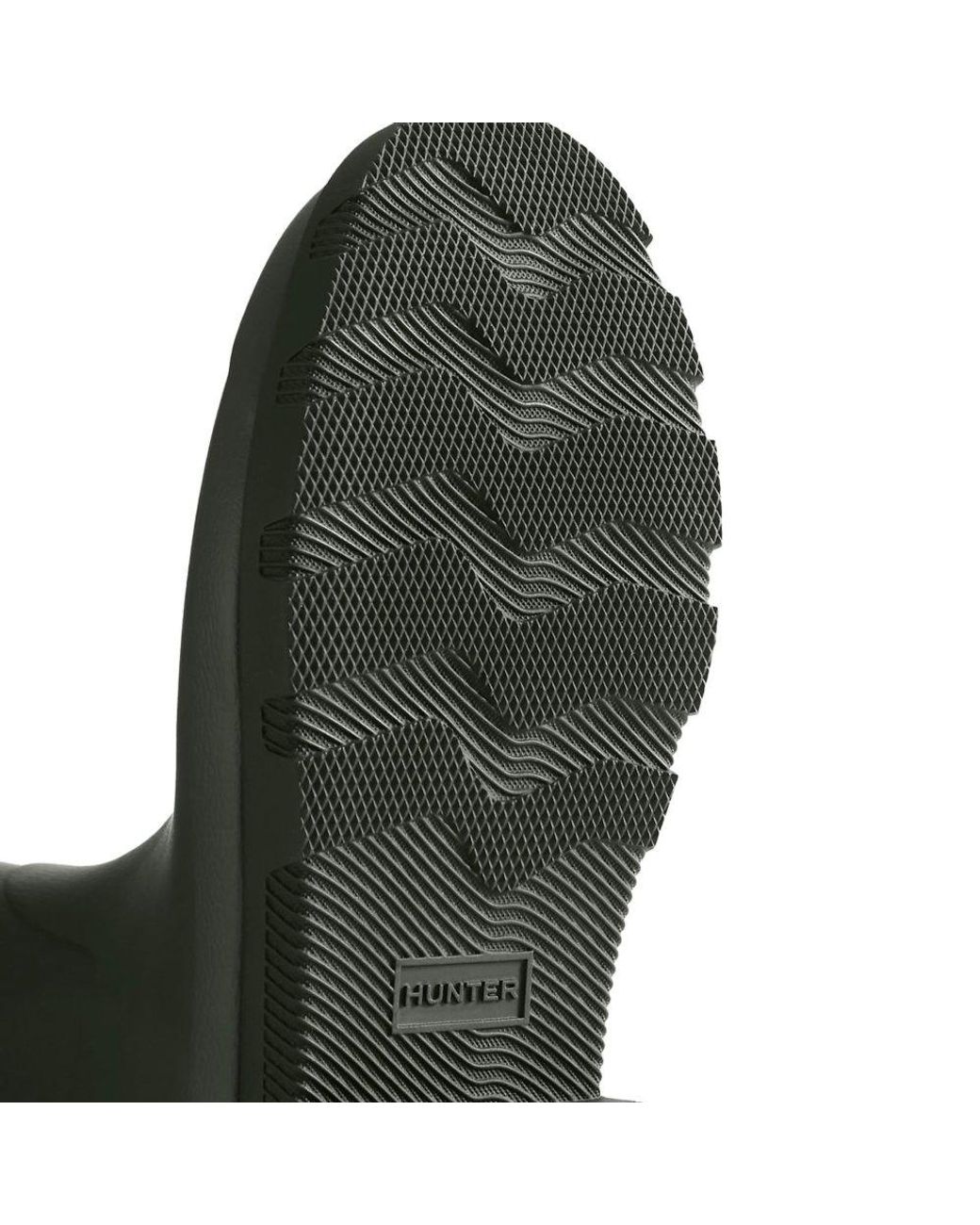 Hunter Black Downpour Adjustable Wellingtons