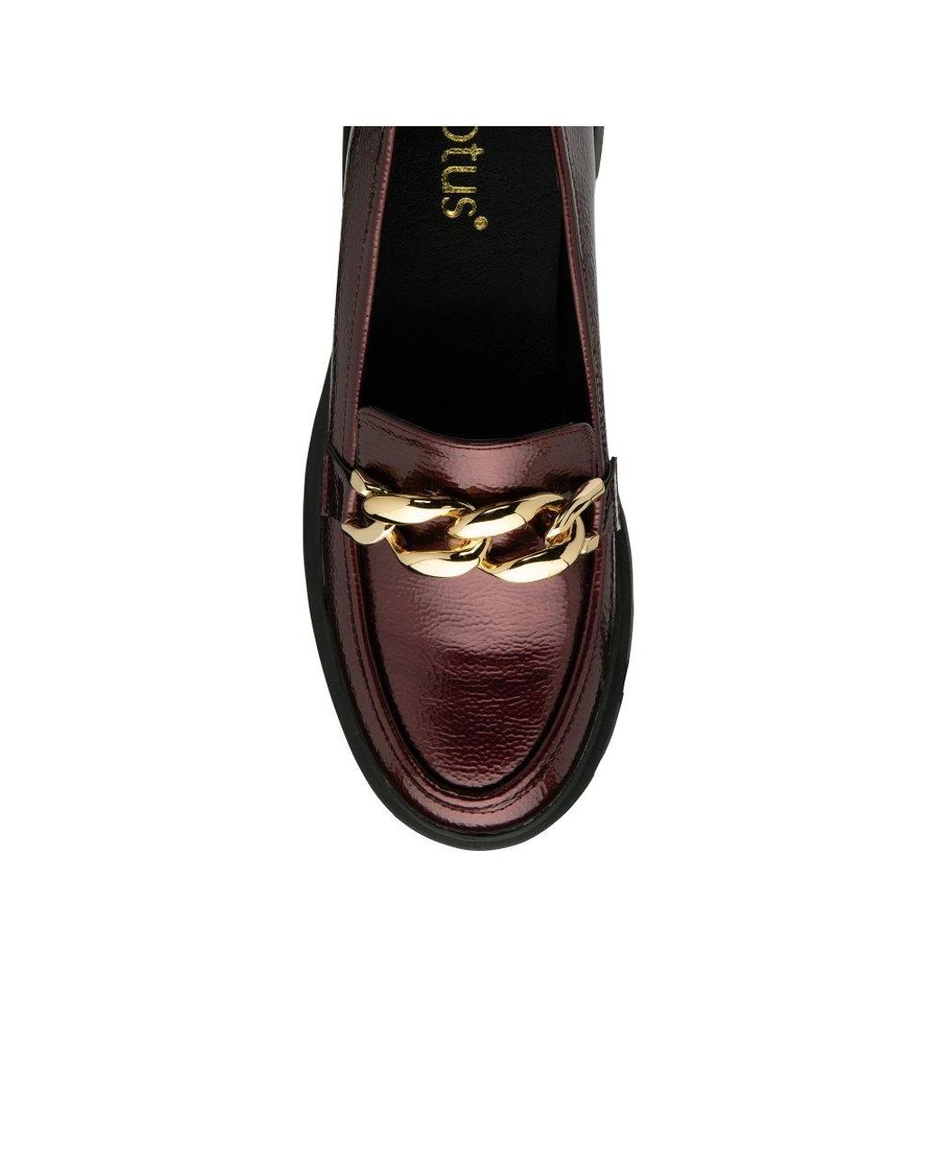Lotus Red Giles Loafers