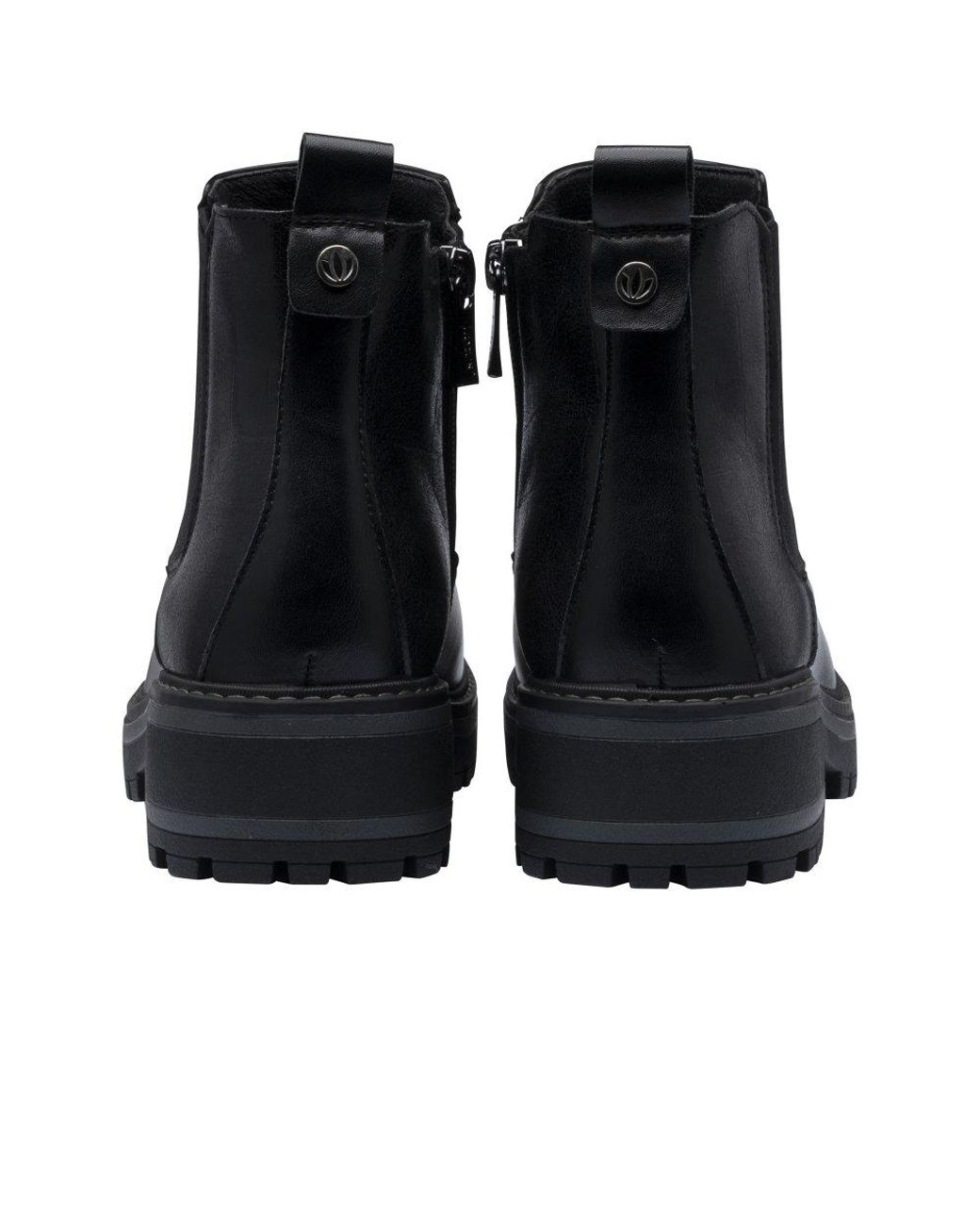Lotus Black Prescott Ankle Boots