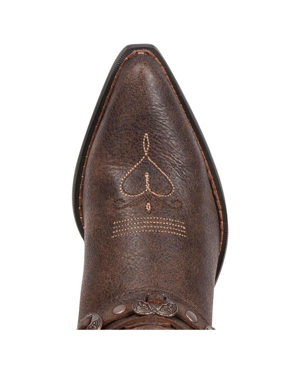 Durango Brown Crush Heartbreaker Mid Western Boots