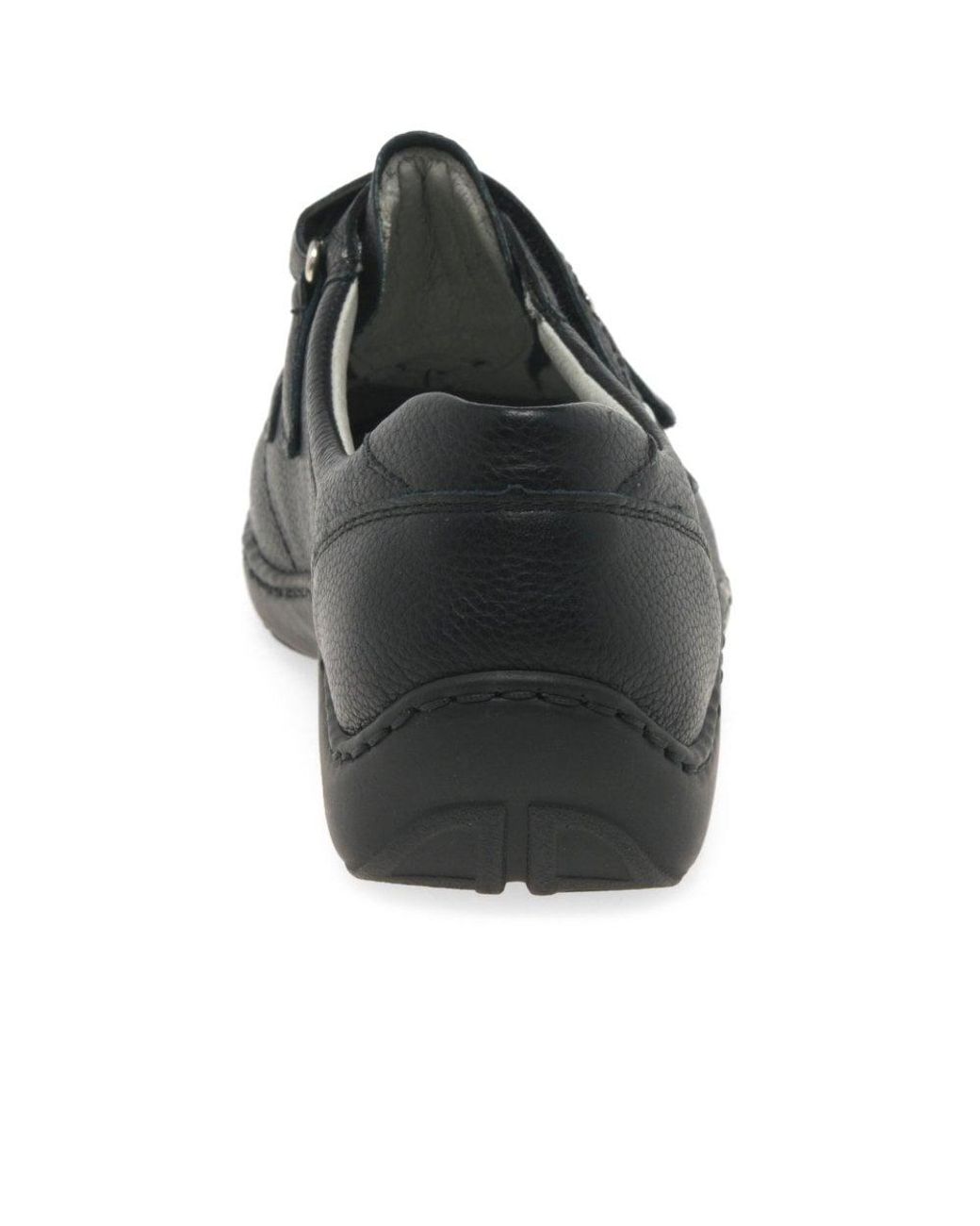 Waldläufer Black Stone Rip Tape Fastening Shoes