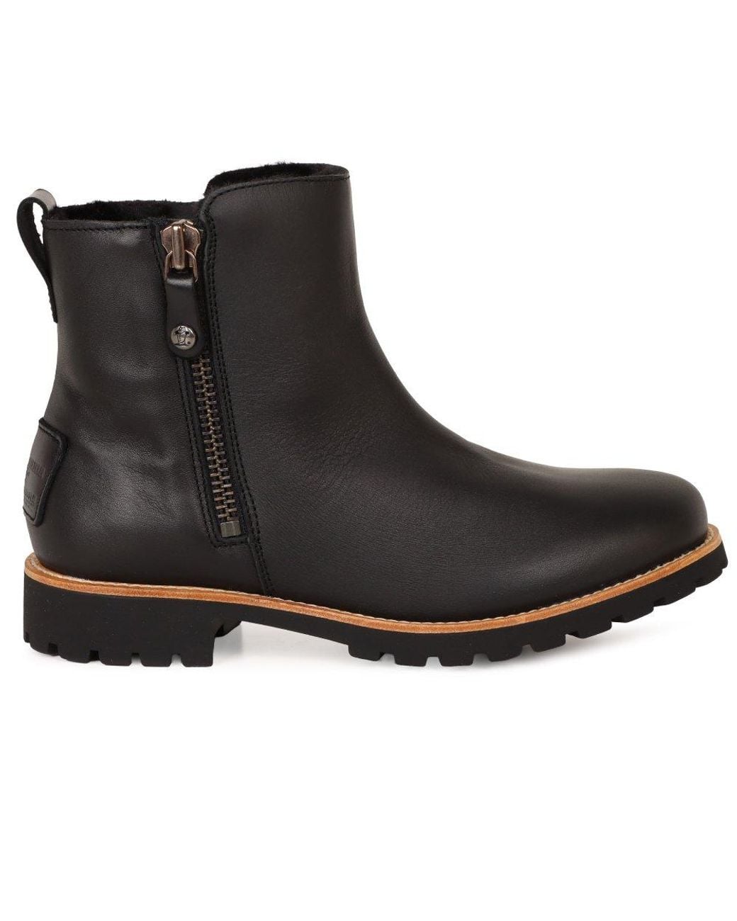 Panama Jack Black Fiore Trav B1 Ankle Boots