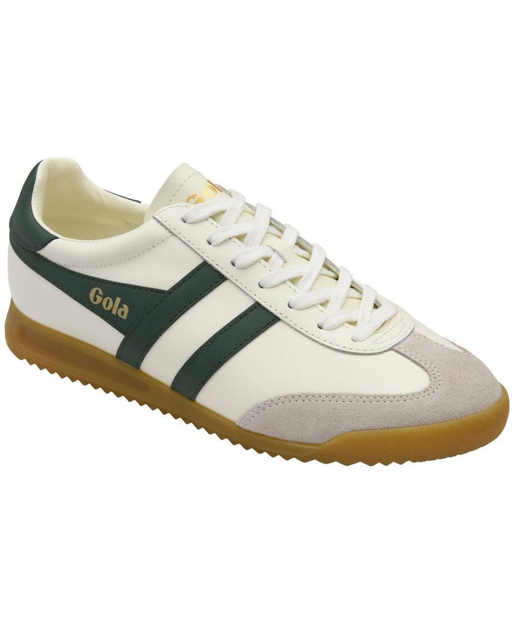 Gola White Torpedo Leather Trainers for men